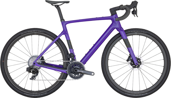 Scott Addict Gravel 10 2024 - Lilla