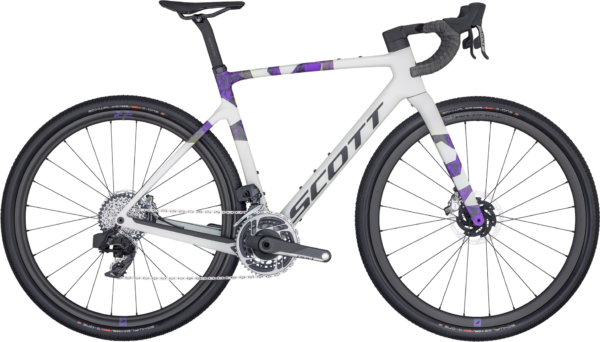 Scott Addict Gravel RC 2024 - Lilla