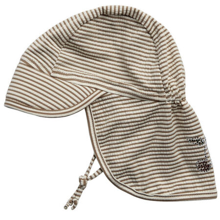 Sofie Schnoor Badehat - SisiKB - Warm Stone Stripe