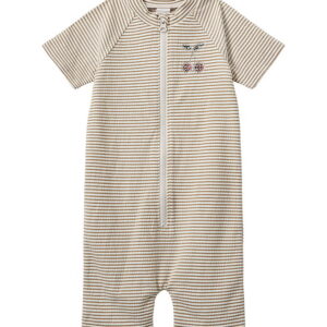 Sofie Schnoor Badeheldragt - TillaKB - UV50+ - Warm Stone Stripe