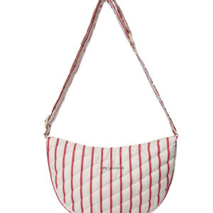 Sofie Schnoor Bæltetaske - Off White/Berry Striped