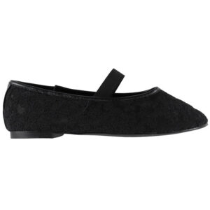 Sofie Schnoor Ballerinasko - Aginysy - Sort m. Blonder