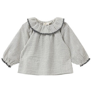 Sofie Schnoor Bluse - Black Thin Stripe