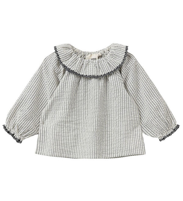 Sofie Schnoor Bluse - Black Thin Stripe