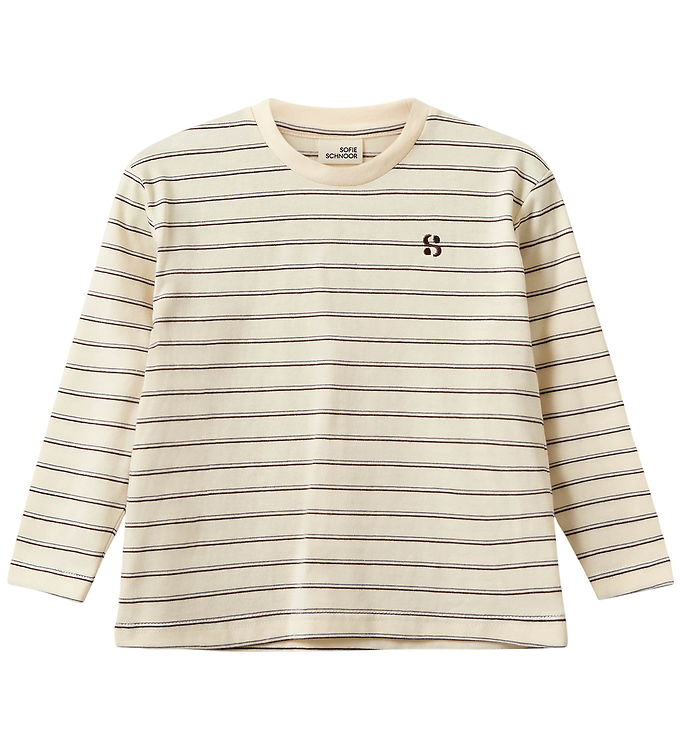 Sofie Schnoor Bluse - PenillaKB - Off White Striped