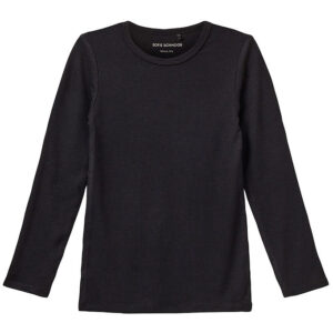 Sofie Schnoor Bluse - Rib - Petriciask - Sort
