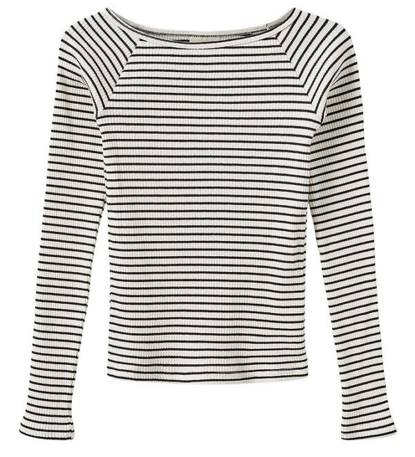 Sofie Schnoor Bluse - Rib - Somasy - Black Striped