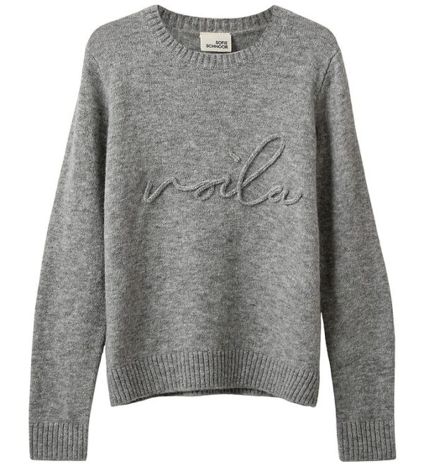 Sofie Schnoor Bluse - Strik - Grey Melange