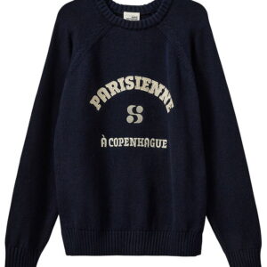 Sofie Schnoor Bluse - Strik - ParisienneSY - Navy Blue