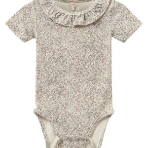 Sofie Schnoor Body k/æ - DicteKB - Beige/Rosa m. Blomster