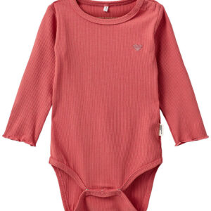 Sofie Schnoor Body l/æ - Rib - Coral Pink