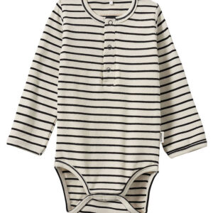 Sofie Schnoor Body l/æ - Samuelsb - Black Striped
