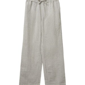 Sofie Schnoor Bukser - AbigaleSY - Antique White/Sortstribet