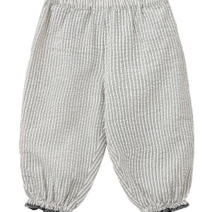 Sofie Schnoor Bukser - Black Thin Stripe