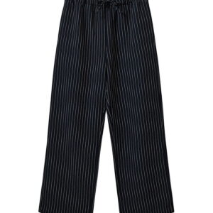 Sofie Schnoor Bukser - NolaSY - Dark Navy m. Striber