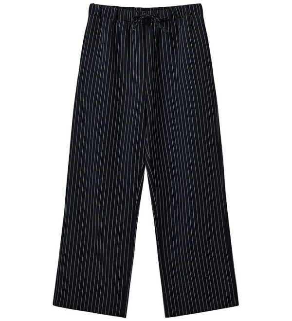 Sofie Schnoor Bukser - NolaSY - Dark Navy m. Striber
