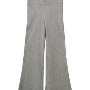 Sofie Schnoor Bukser - Rib - Bomuld/Viskose - CelesteSY - Grey M