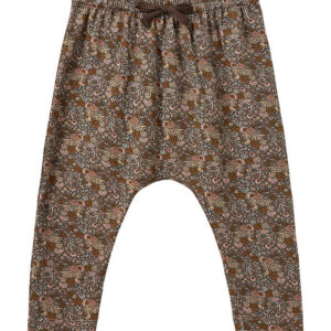 Sofie Schnoor Bukser - SarahSB - Brown m. Blomster