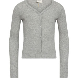Sofie Schnoor Cardigan - Rib - Grey Melange