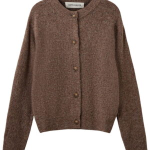 Sofie Schnoor Cardigan - Strik - MauraSY - Brown Melange