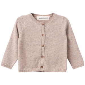 Sofie Schnoor Cardigan - Strik - Uld - Cisse - Brown Melange