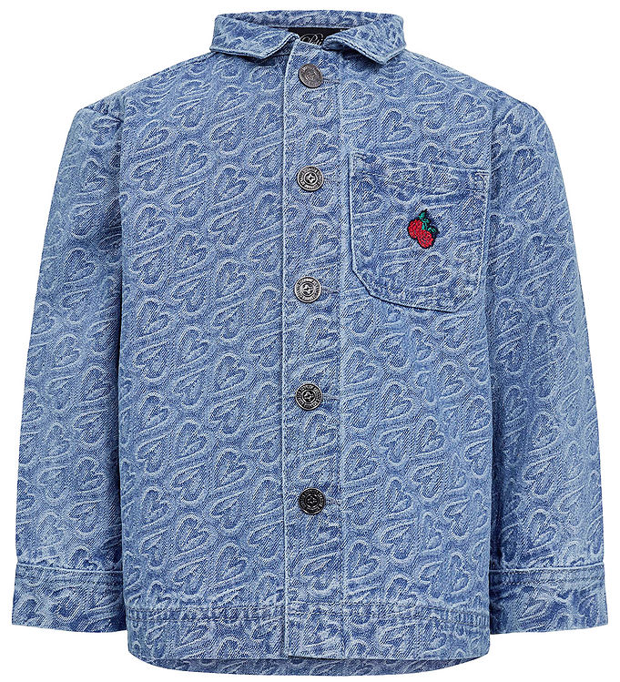 Sofie Schnoor Denimjakke - Aditine - Light Denim Blue