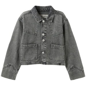 Sofie Schnoor Denimjakke - Amayasy - Stone grey