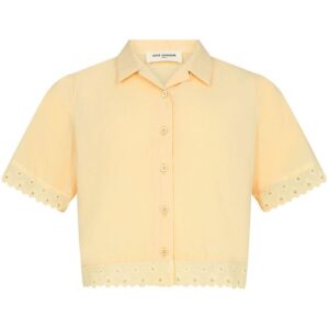 Sofie Schnoor Girls Skjorte - Light Yellow