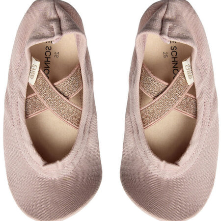 Sofie Schnoor Gymnastiksko - Dusty Rose m. Guldglimmer