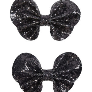 Sofie Schnoor Hårsløjfer - 2-pak - 7x4,5 cm - Sort