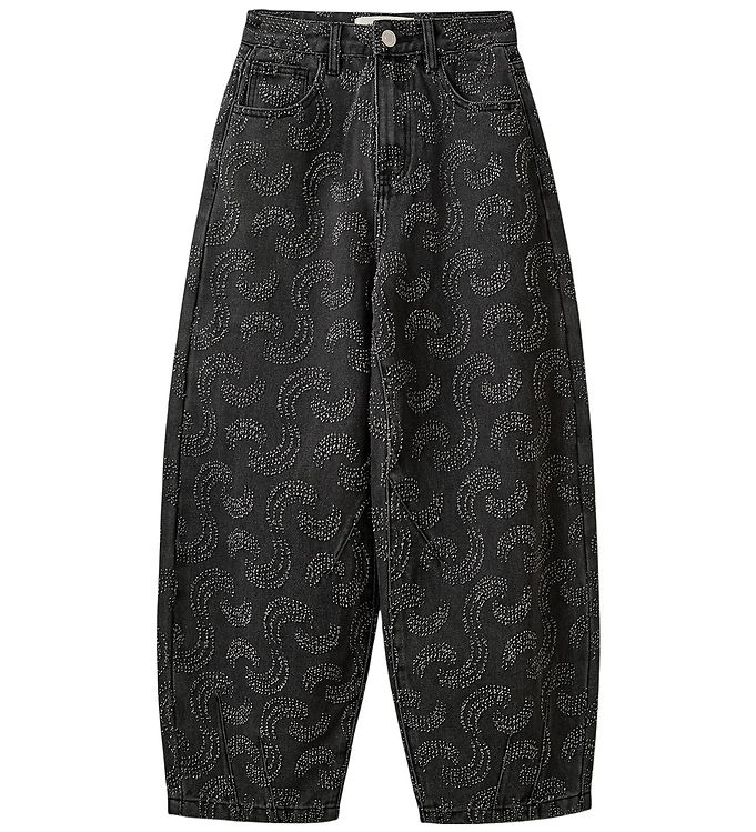 Sofie Schnoor Jeans - Denim - HavanaSY - Grå m. Mønster