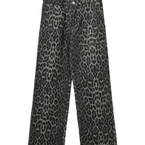 Sofie Schnoor Jeans - Denim - Sienna - Grey leopard