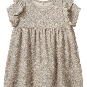 Sofie Schnoor Kjole - SynneKB - Beige/Rosa m. Blomster