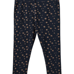 Sofie Schnoor Leggings - Rib - Dark Blue m. Print