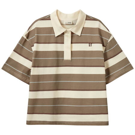 Sofie Schnoor Polo - PilSY - Off White Striped
