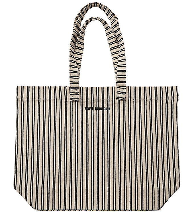 Sofie Schnoor Shopper - Elinsy - Off White Striped