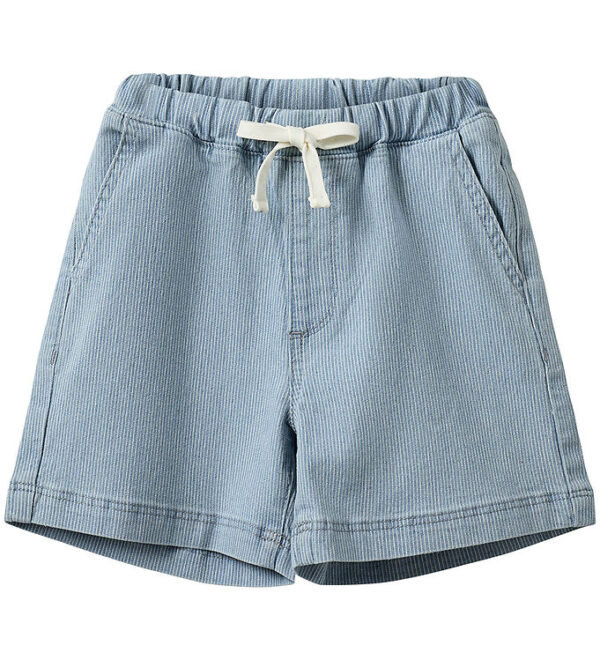 Sofie Schnoor Shorts - Stormsk - Blue Denim Stripe