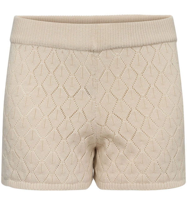 Sofie Schnoor Shorts - Strik - Jumana - Off White m. Hulmønster