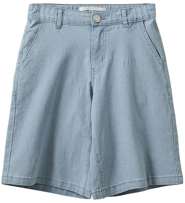 Sofie Schnoor Shorts - Yvonnesy - Blue Denim Stripe