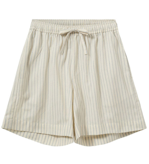 Sofie Schnoor Shorts - Zahrasy - Antique White m. Striber
