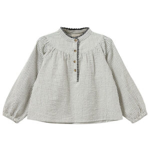 Sofie Schnoor Skjorte - Black Thin Stripe