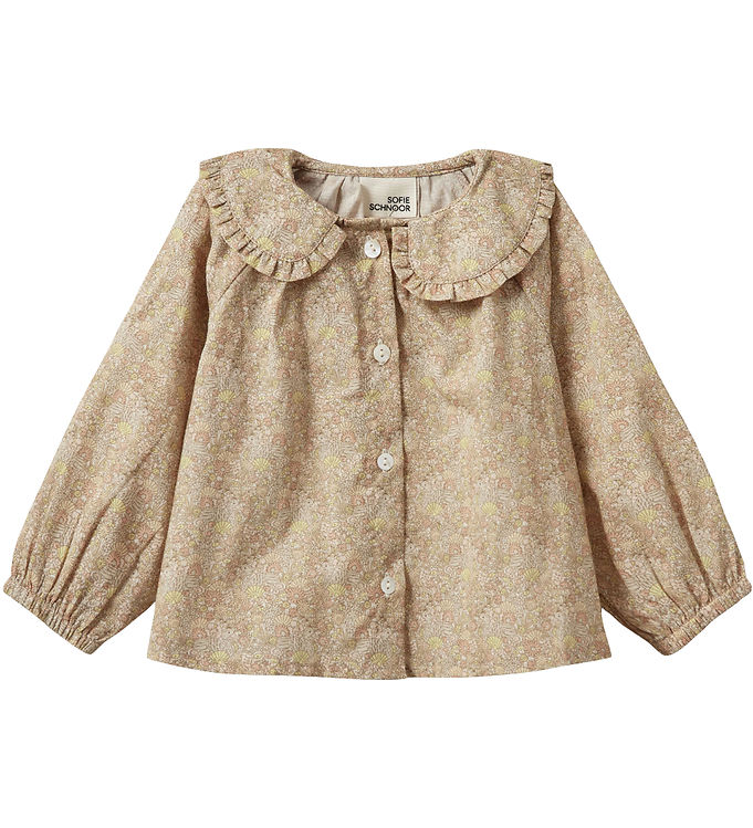 Sofie Schnoor Skjorte - Ingasb - Rosa/Gul