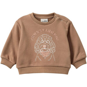 Sofie Schnoor Sweatshirt - Cashnew Brown m. Print