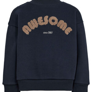 Sofie Schnoor Sweatshirt - Dark Blue m. Print