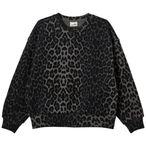 Sofie Schnoor Sweatshirt - Eli - Grey Leopard