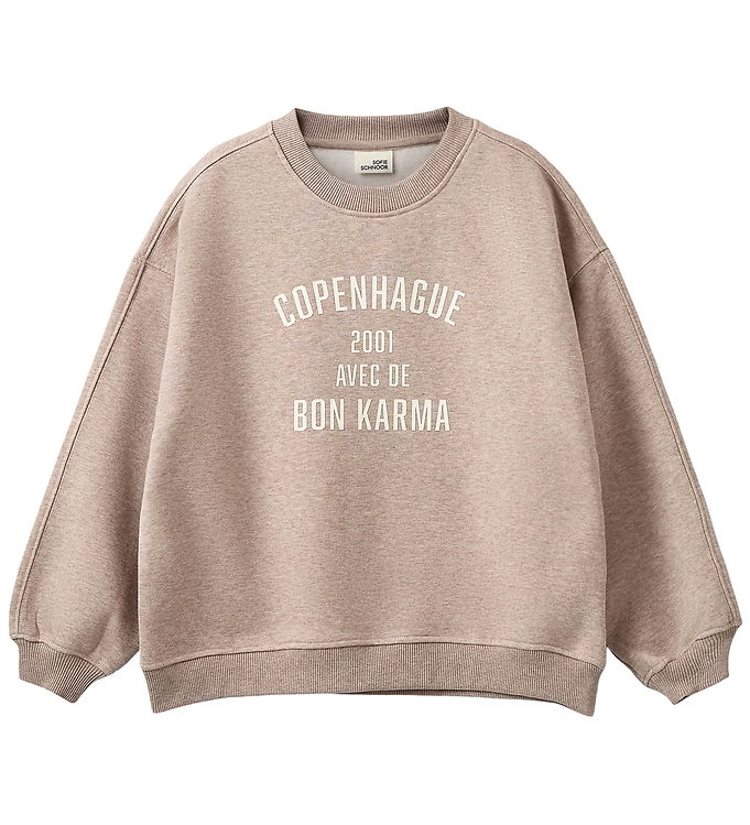 Sofie Schnoor Sweatshirt - ElinSY - Brown Melange