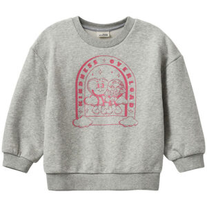 Sofie Schnoor Sweatshirt - Grey Melange m. Print