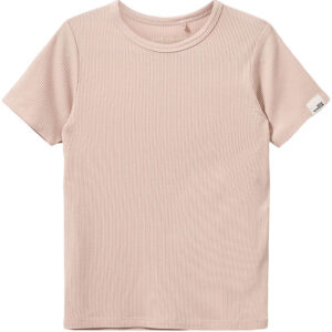 Sofie Schnoor T-Shirt - Rib - PiperSK - Light Rose