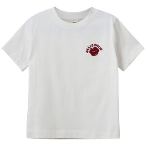 Sofie Schnoor T-shirt - LunaSY - Brilliant White m. Rød