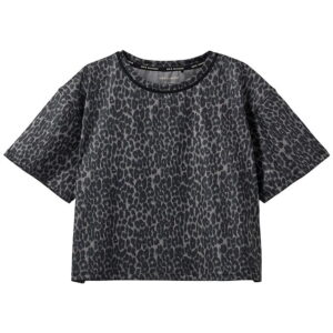 Sofie Schnoor T-shirt - Maisk - Grey leopard